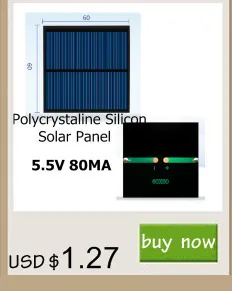 110*70 мм 9 в 1 Вт солнечная панель питания DIY микро маленький PV модуль аксессуары эпоксидная панель