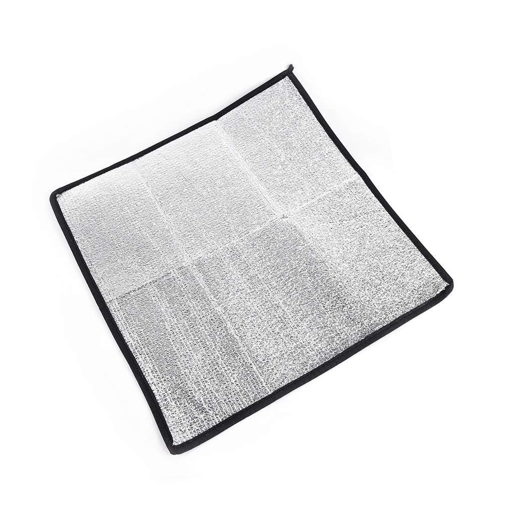 1 шт. складной водонепроницаемый алюминиевый коврик из фольги портативный