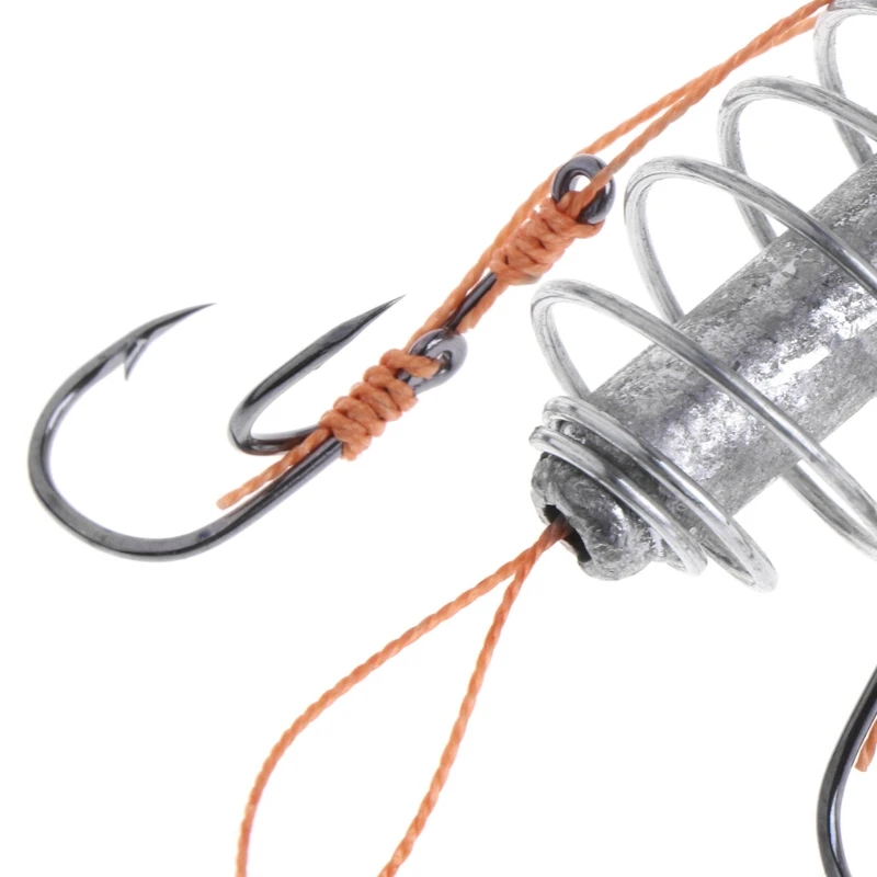 Рыболовный крючок с приманкой кормушка &quotклетка&quot привести Вес грузило высокое