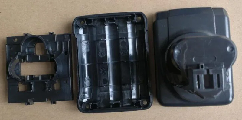 Only BOX without PCB Детали для электрической дрели BAT411, литий-ионный аккумулятор, пластиковый чехол, корпус, коробка, печатная плата для зарядки, плата для Bosch 10,8 V 12V BAT412A BAT4 - Цвет: Only BOX without PCB