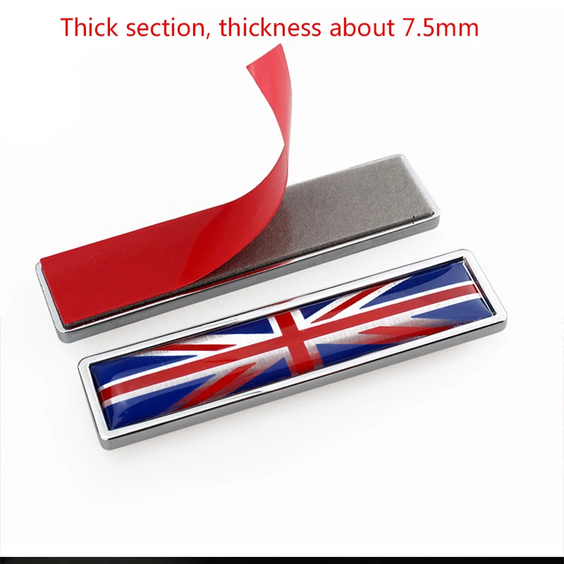 3D хромированный Автомобильный флаг эмблема наклейка на окно кузова для Nissan Qashqai