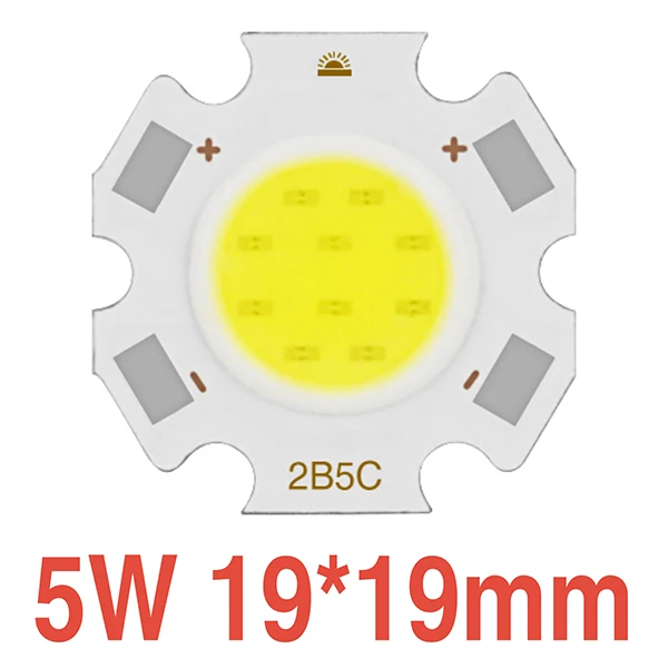 CPCOB-11-5 Светодиодный COB Чип DC9-50V Вход 15 Вт 12 Вт 10 Вт 9 Вт 7 Вт 5 Вт 3 Вт для DIY Светодиодный точечный светильник Светильник лампы DIY теплый белый холодный белый нужен драйвер - Испускаемый цвет: CPCOB-11-5