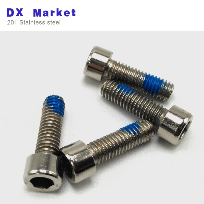 M10 самостоятельно фиксирующие винты анти свободный болт 304 Шестигранная головка шестигранной головки из