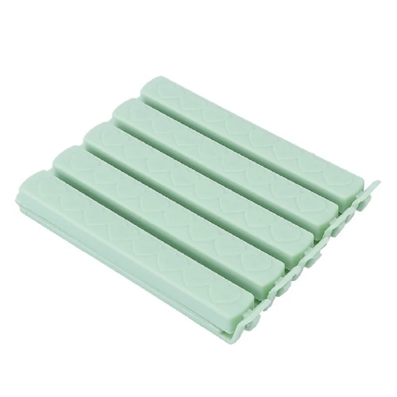 5 шт./лот зажимы для хранения пищевых продуктов мешков закусок кухонный