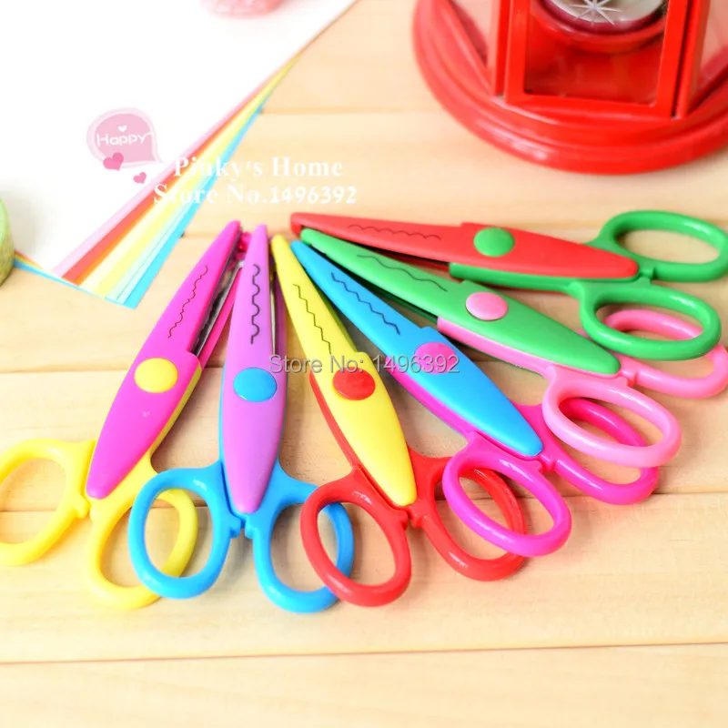 Декоративные ножницы для рукоделия фигурный край школьные скрапбукинга ручная