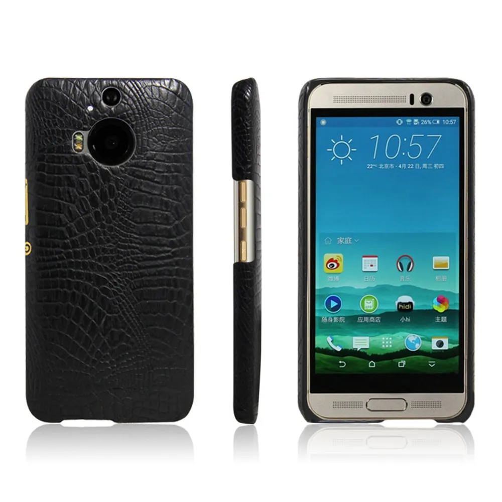 Новинка для HTC One M9 Plus M9Plus 5 2 дюйма Роскошный Жесткий пластиковый Чехол из ПУ кожи