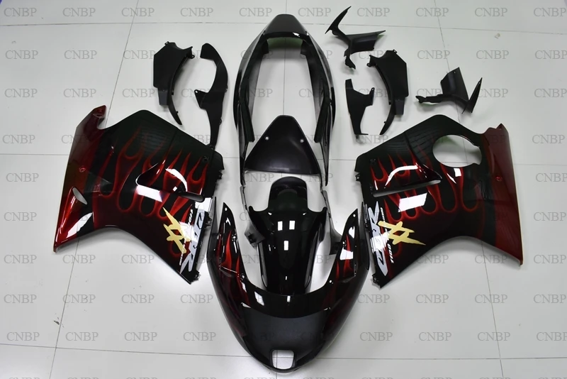 Обтекатели для Honda Cbr1100XX 1996 - 2005 CBR1100XX 2004 CBR 1100 XX 2000 с черной и красной рамкой | Дом