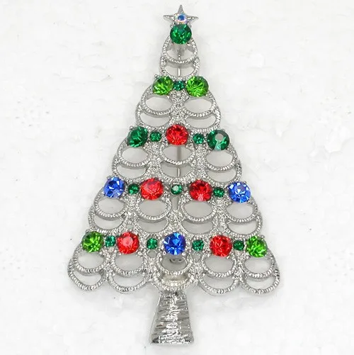 Броши в виде рождественской елки C255 E|tree brooch|christmas tree broochpin brooch |