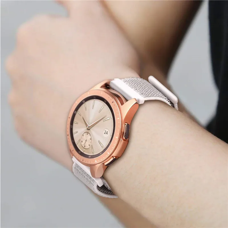 Нейлоновый спортивный ремешок для Samsung Galaxy Watch 42 мм/Galaxy Active/Gear S2 20 мм 22 46 мм/Gear