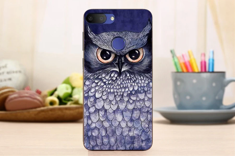 Для Alcatel 1S чехол роскошный чехол из ТПУ и силикона чехол s Телефон задняя крышка для Alcatel 1S Funda Coque