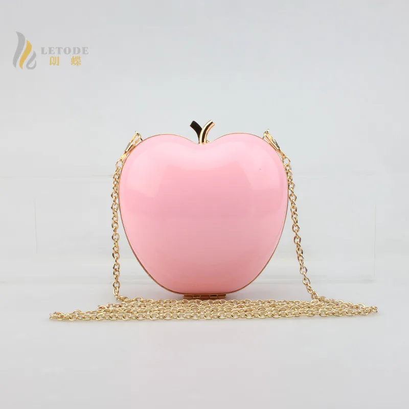 Сумка кошелек amazon LETODE в форме яблока для вечеринок и свадьбы|women evening bag|chain shoulder