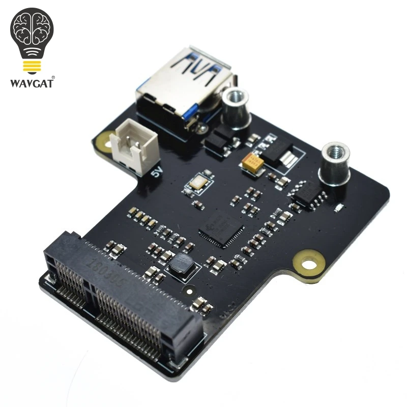 WAVGAT Raspberry pi X850 mSATA SSD диск плата расширения поддерживает 1 ТБ USB 3,0