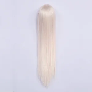 Парик для куклы шарнирная кукла бесплатная доставка прямой 5-6 дюймов 14 высокотемпературный парик для куклы шарнирная кукла прекрасный парик для красоты