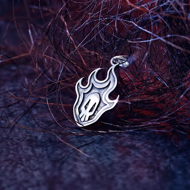 Bleach Аниме Кулон и R из стерлингового серебра 925 манга для ролевых игр Kuchiki Rukia