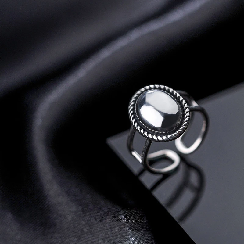 Женское Винтажное кольцо Joyas Haut Bague Femme Aneis серебряное с кисточками в стиле бохо
