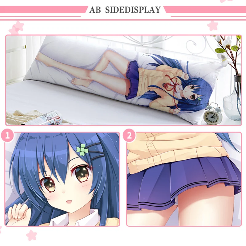 

The Quintessential Quintuplets Hugging Body Pillow Cover Case Nakano Nino Itsuki Nakano Decorative Dakimakura Pillow covers New