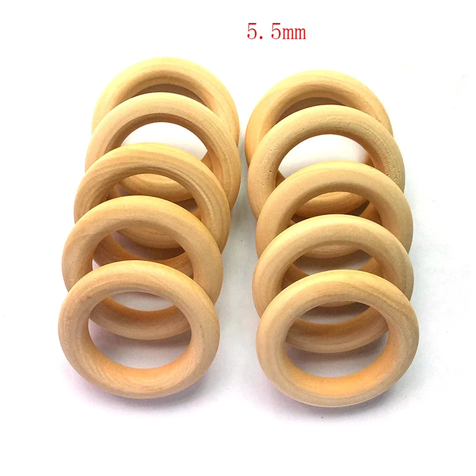 Прорезыватель для зубов из натурального дерева в форме животного 10 шт.|baby