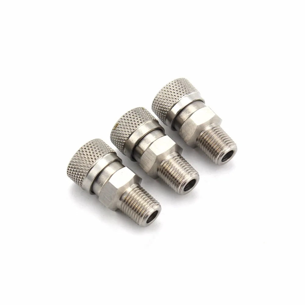 3 шт. = 1 лот PCP Airforce Пейнтбол 1/8NPT 8 мм заполните ниппель муфта мужской Quick Disconnect