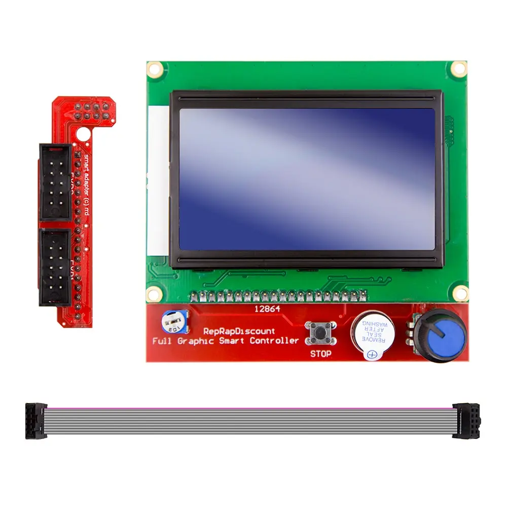 Отличный Мега 2560 R3 Mega2560 REV3+ RAMPS 1,4 контроллер+ RAMPS1.4 lcd 12864 lcd для 3d принтера комплект
