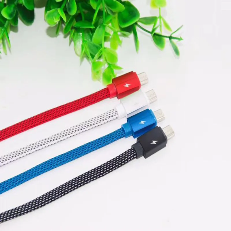 Зарядный кабель Micro USB с нейлоновой оплеткой для быстрой зарядки Xiaomi Huawei LG Samsung