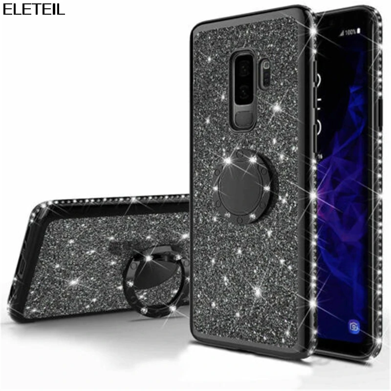 Горячая Магнитный палец кольцо держатель чехол для телефона samsung S7 8 9 плюс края и