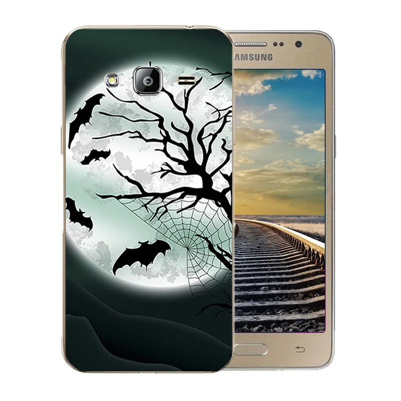 5.0 inch For Samsung Galaxy J2 Prime Silicone Soft Space Moon Pattern Cover for SM-G532F G532 Luxury Phone Case |
