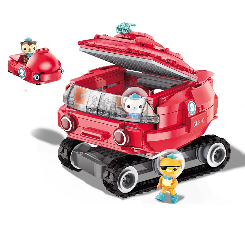 Детский конструктор Octonauts из пластика с 3 фигурками | Игрушки и хобби