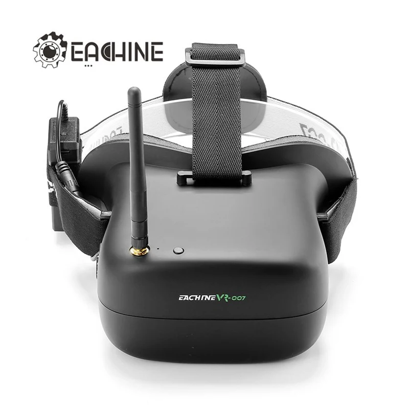 Hot New Eachine VR-007 Pro VR007 5.8G 40CH HD FPV Goggles Video Glasses 4.3 Inch With 7.4V 1600mAh Battery For Multicopter | Игрушки и