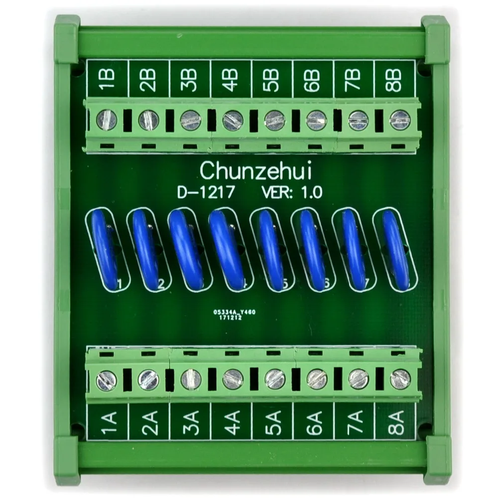 8 Каналы индивидуальных DIN Rail 150V SIOV Варистор Защита от перенапряжения ОПН