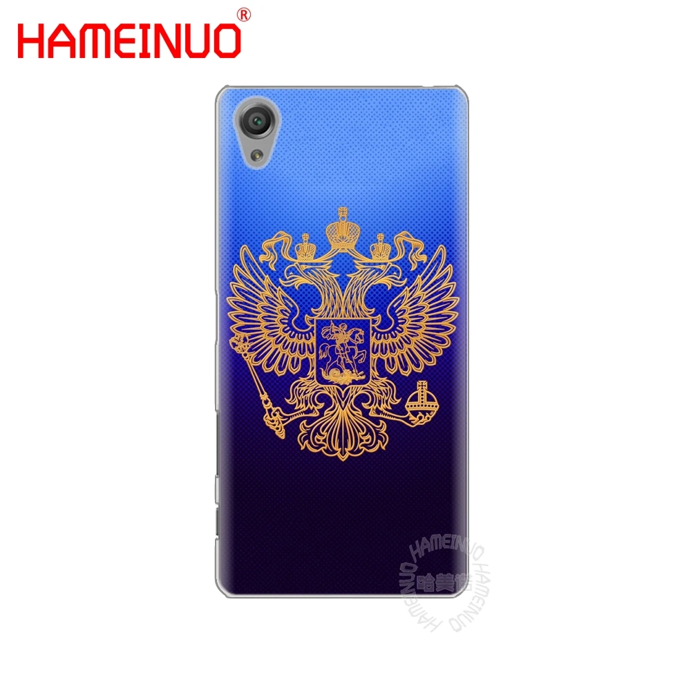 HAMEINUO российский флаг с орлом "чехол для телефона для sony xperia z2 z3 z4 z5 mini плюс aqua M4 M5 E4 E5 C4 C5