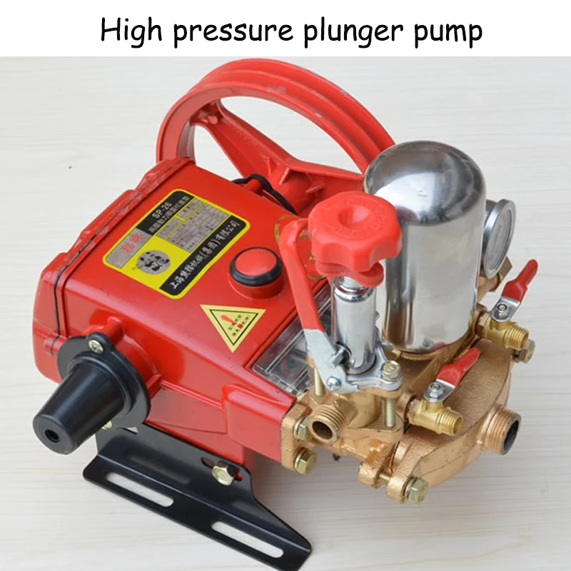 

High Pressure Three Cylinders Pump Plunger Pump For Pesticide Spraying Machine Type 26 With English Manual