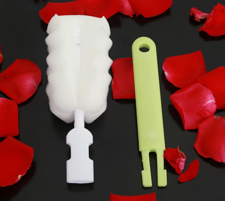 Безопасная губка чистящие щетки детское питание сильное обеззараживание