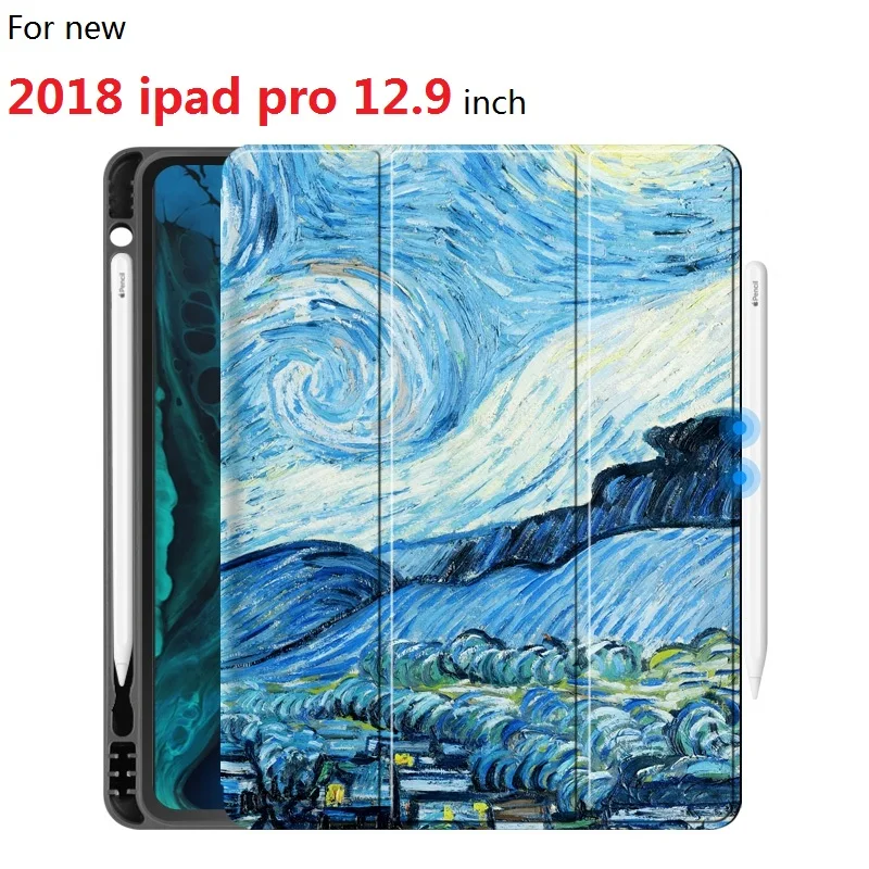 Смарт Магнитный чехол для нового 2018 iPad Pro 12 9 &quotвыпуск ультра тонкий