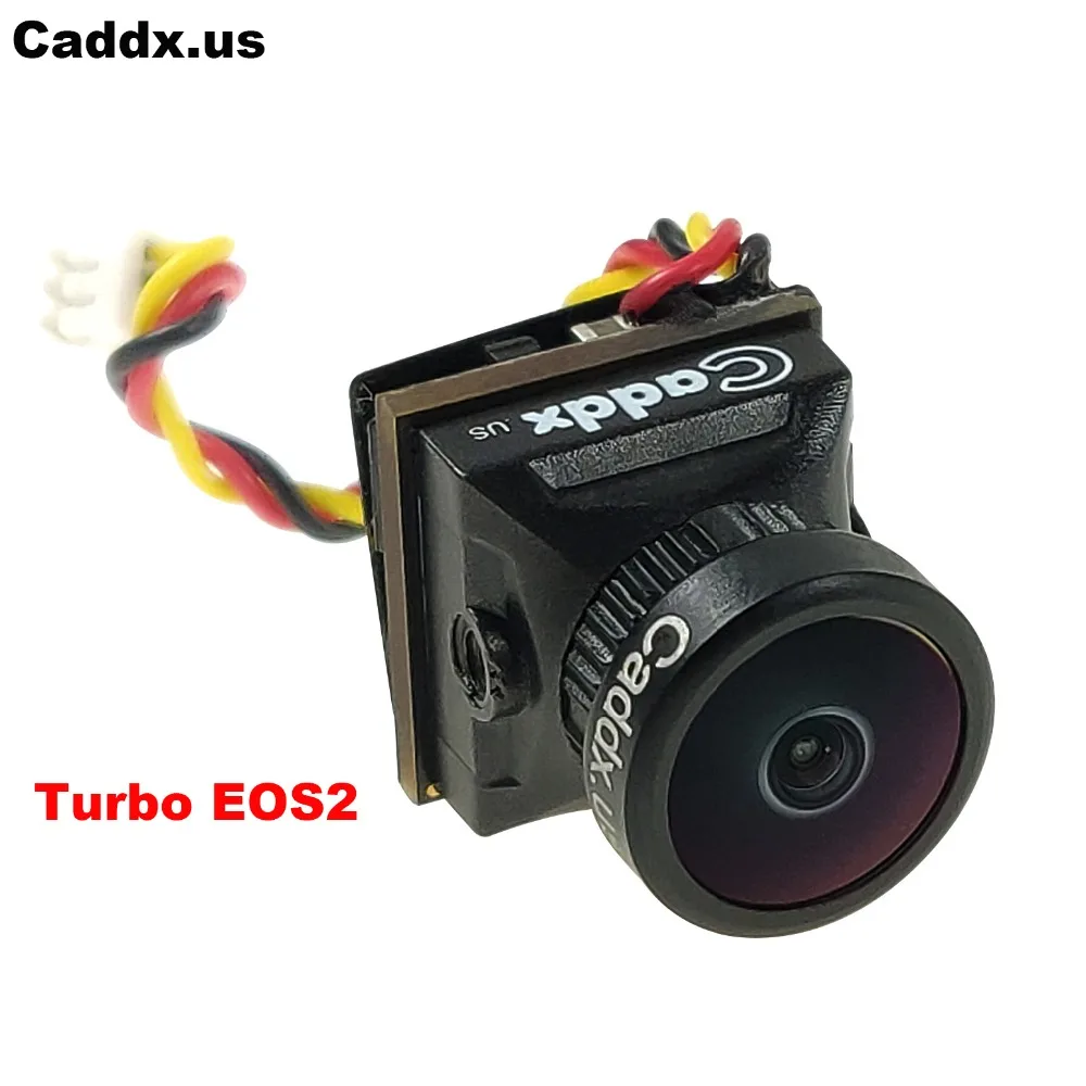 Caddx Turbo EOS2 1200TVL 2,1 мм 1/3 CMOS 16:9/4:3 Мини FPV камера с глобальной WDR Micro Cam NTSC/PAL для радиоуправляемого дрона
