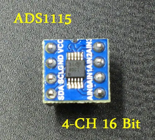 Модуль ADS1115 4CH 16 бит AD аналого цифровой прорыв для uno R3 dc 2 5 В|analog to digital module|analog