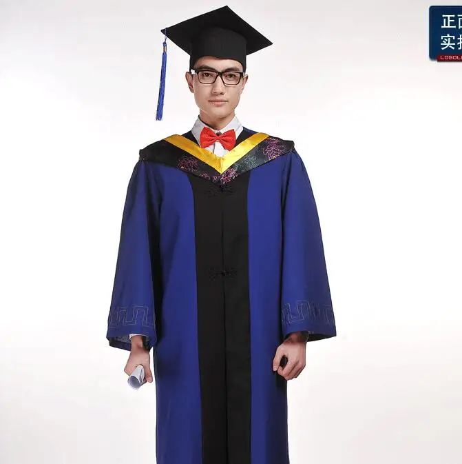 Выпускная одежда выпускная униформа учебное платье для мастеров|graduation clothing|academic