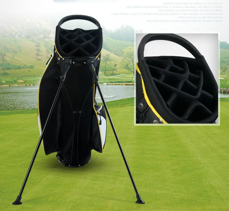 Производители Подгонянные PGM гольф стенд сумка для мужчин и женщин Стенд Портативный ультрапортативность издание