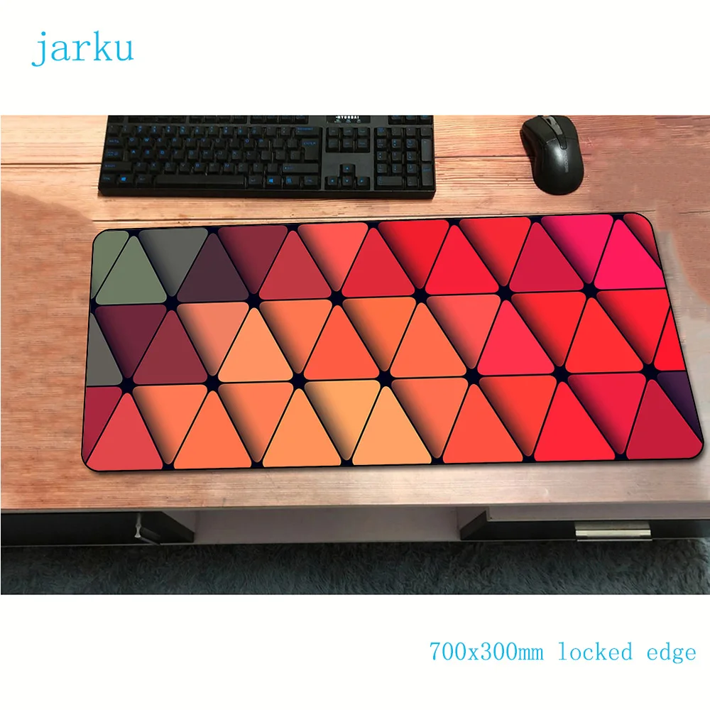 Коврик для мыши Красный абстрактный 700x300x3 мм|Коврики мышей| |
