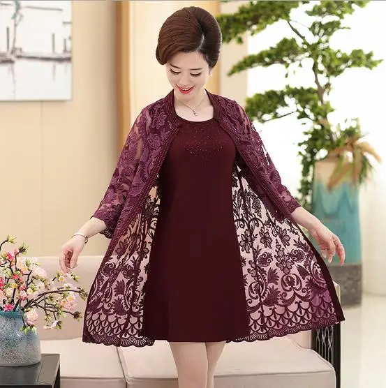 Clobee Демисезонный из двух частей женское платье с цветочным принтом элегантные