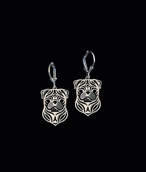 Серьги гвоздики ручной работы в мультяшном стиле золотистые серьги из сплава с