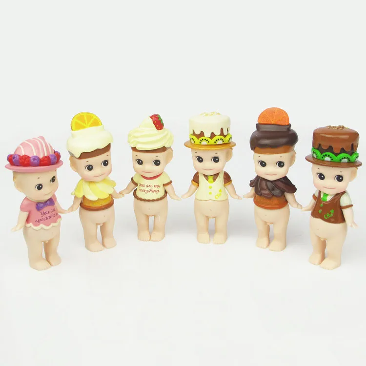 6 шт./партия фруктовый Набор Sonny Angel мини-фигурка Kewpie детские куклы милые игрушки
