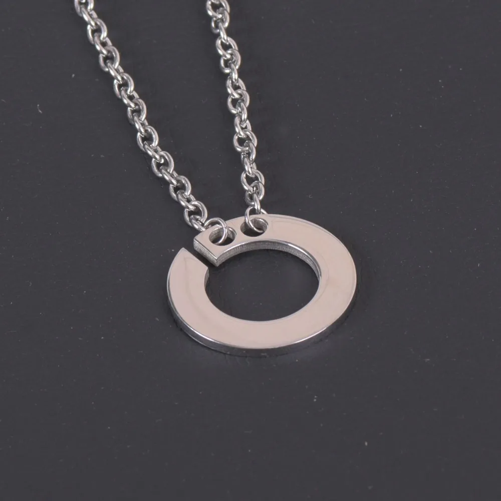 

2019 New Arrive Fashion Jewelry Round Pendant With Necklace For Woman Gift