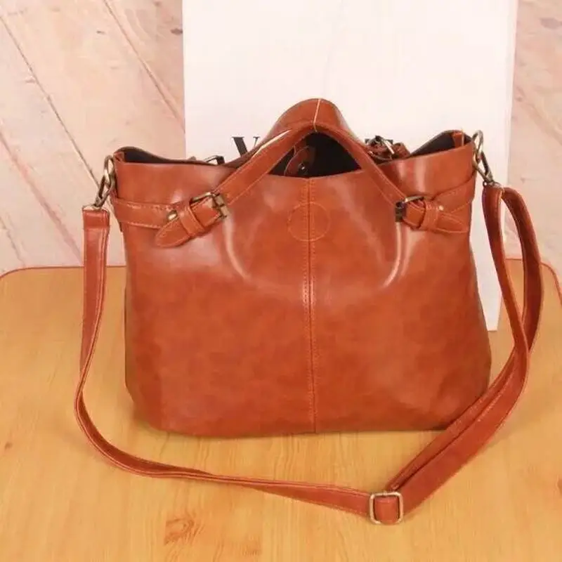 Genuine Leather Handbag Big Women Bag High Quality Casual Female Bags Trunk Tote Spanish design Shoulder Ladies Large Bolsos |