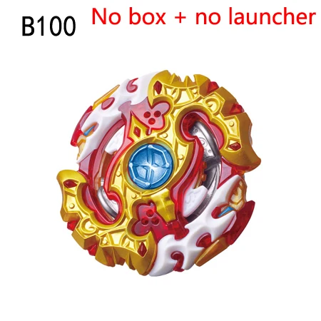 B100 Топы Beyblades Burst игрушки Арена s Toupie B-139 пусковые установки Bey blades Металл Avec Lanceur Бог волчок Bey Blade лезвия игрушки - Цвет: B100