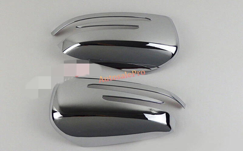 2 шт. ABS хромированные боковые зеркала накладка на зеркало заднего вида отделка
