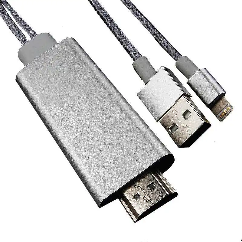 Подключение мобильного телефона ТВ линия к Hdmi Hd Tv с экраном Android телефон видео
