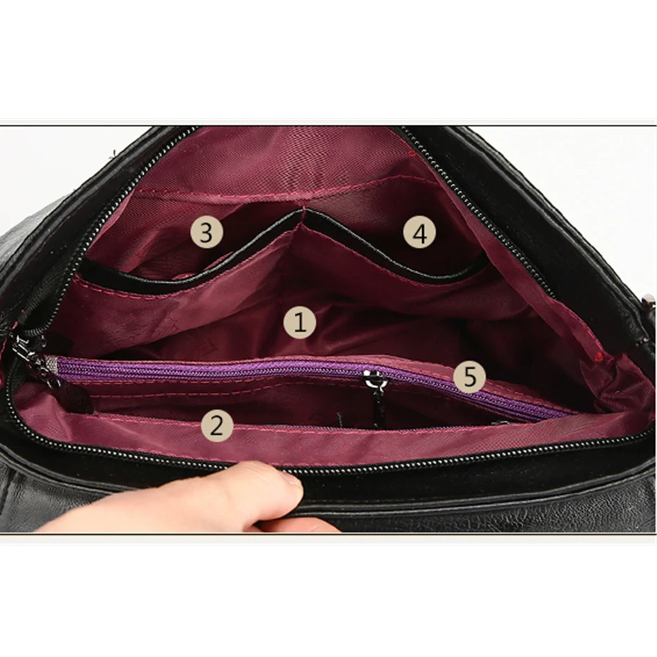 Новинка 2019 роскошные сумки из мягкой кожи женские дизайнерские