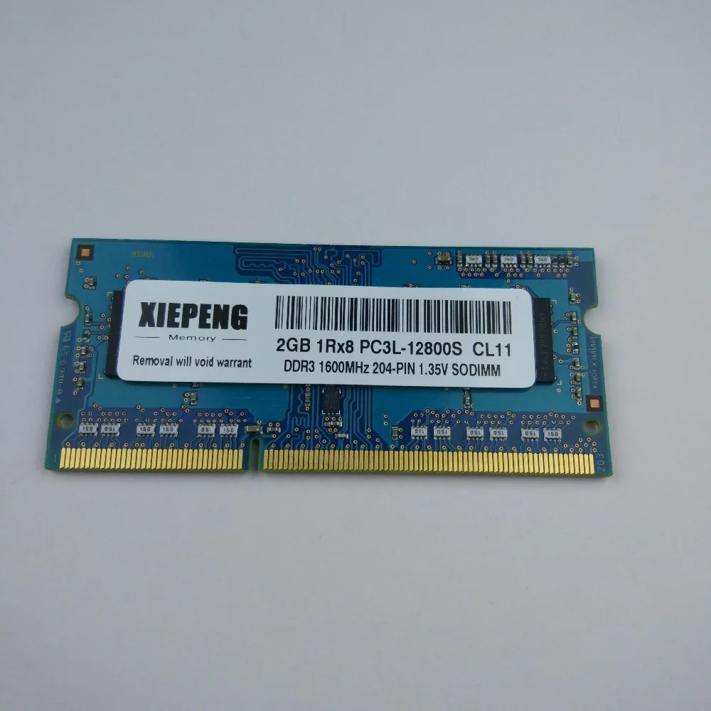 Память для ноутбука DELL Precision M2800 M3800 M4600 M4700 M4800 M6600 M6700 2 Гб DDR3L 1600 МГц память 1Rx8 4 1