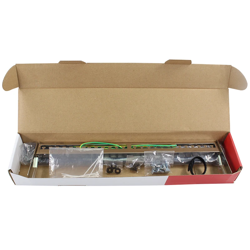 BELNET FTP 24 порта RJ45 пустая патч-панель 1U 19 ''полностью металлическая стойка для