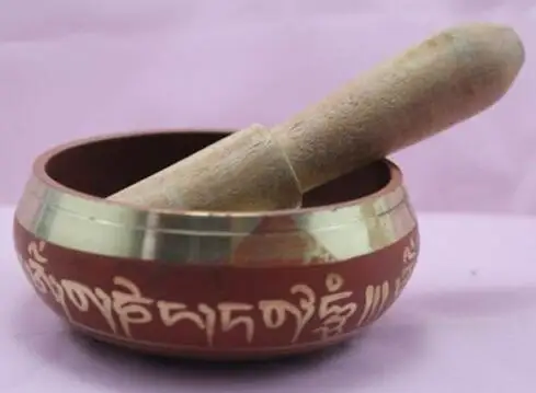 Ремесла Искусство 3 8 &quotКоллекционная тибетская медь Буддийские принадлежности